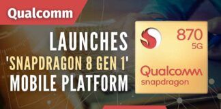 Chipmaker Qualcomm has introduced its latest premium 5G mobile platform -- Snapdragon 8 Gen 1 -- to transform the next generation of flagship devices