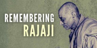 While Rajaji’s birthday has largely gone unnoticed, it is hoped that the country would remember him on his forthcoming death anniversary in the same month of December and pay tributes to memory of Rajaji