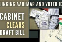 link aadhaar with voter id | The linkage of voter ID with Aadhaar so as to weed out bogus and duplicate entries in the electoral roll