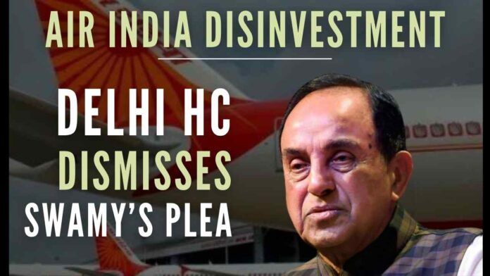 air india disinvestment | Swamy alleges that the bid was rigged and tailor made for Tata and the second bid was a sham