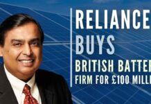 Reliance enters Green Energy in a big way, bets on Sodium-Ion based battery