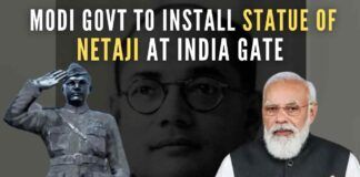 PM Modi stated that till the granite statue is completed, a 'hologram' of Bose will be displayed there