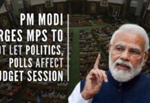 The session is being held in the midst of crucial Assembly elections in five states, including Uttar Pradesh