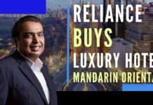 The deal was done through Reliance Industrial Investments and Holdings, a subsidiary of Reliance Industries Limited