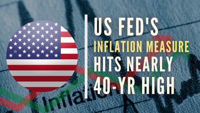 The latest inflation data came after the Fed signalled that the central bank is ready to raise interest rates as soon as March to combat surging inflation
