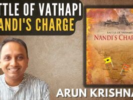 An engineer-turned-entrepreneur-turned-author, Dr. Arun Krishnan talks about his book of fiction titled Battle of Vathapi: Nandi's charge, set in the 7th century. A must-watch video to understand the history of 7th century South India.