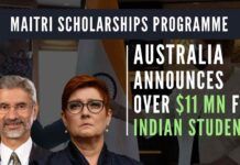 During the joint press brief, the Australian Foreign Minister also announced a series of new initiatives to boost the education and cultural ties between Australia and India