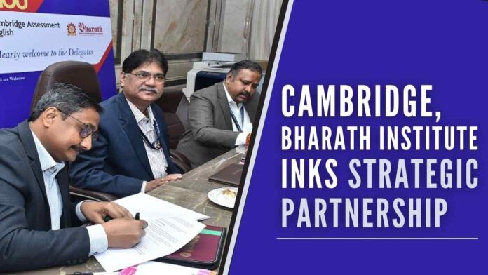 Cambridge and BIHER formally signed an MoU to set up a world-class academic research & language development centre for English