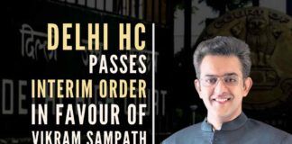 Plagiarism charges were levelled against Sampath in connection with a journal article and his two-volume biography of Vinayak Damodar Savarkar