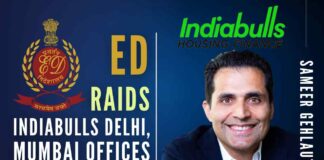 Who warned Indiabulls Sameer Gehlaut of an impending raid, resulting in him fleeing to London in early 2020?