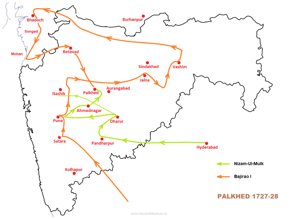 Image 4: Bajirao’s troop movements – A masterpiece in strategic mobility