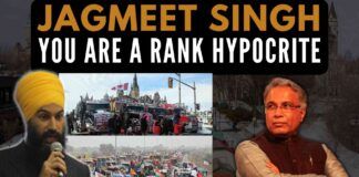 Meet the confused party leader of NDP, Jagmeet Singh - doesn't know his own religion & symbols; one set of rules for Farmers of India and another for Freedom Convoy of Canada.
