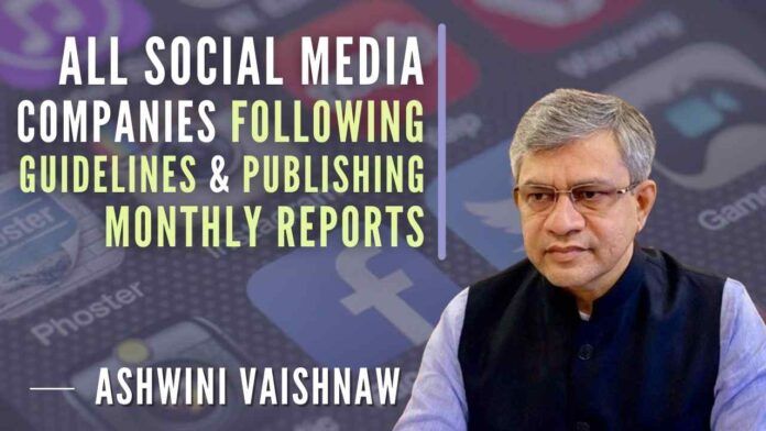 Replying to a question in LS, Vaishnaw said to ensure that SM is safe and people can trust what is written on that, a very self-regulating regime, which was laid down in IT social media intermediary guidelines