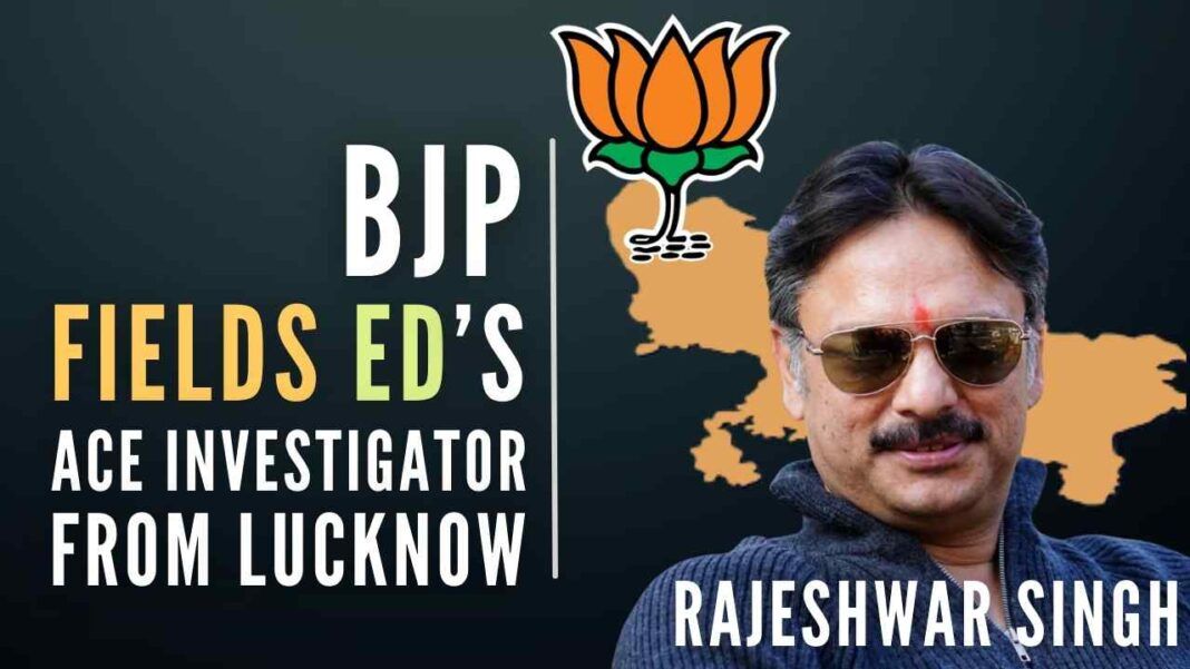 BJP fields Enforcement Directorate’s ace investigator Rajeshwar Singh ...