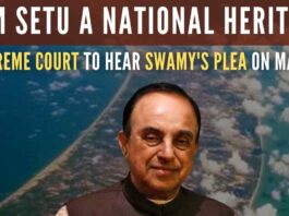 After Dr. Swamy submitted that the issue is pending for a long time and an urgent hearing is required, the bench listed the matter on Mar 9 for hearing