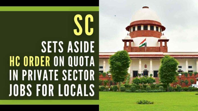 The Apex Court directed the Haryana government not to take coercive action against the employer