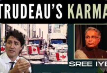 Canada's Prime Minister Justin Trudeau was one of the first to voice support for the Farmer's agitation in India. Egged by his and other such leaders, funding came legally and otherwise into India to keep it going for months. But now, in just a week, Ottawa Police has threatened to arrest anyone supporting the Freedom Convoy and blocking streets, without a warrant. Karma can come to bite you quickly! 
