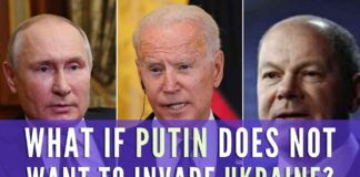 With German Chancellor standing by his side, Biden thundered that he would block Nord Stream 2 pipeline if Russia invaded Ukraine. What if Putin did not want to invade Ukraine but merely wanted to apply pressure and see if Ukraine cracks up from within? A new perspective by Sree Iyer.