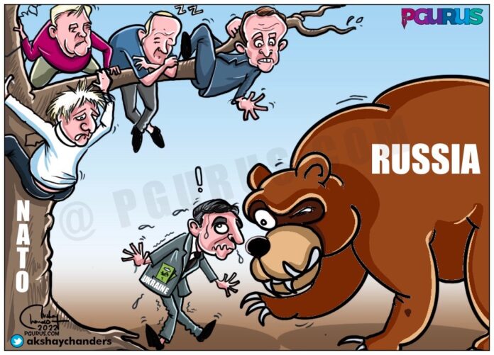 Who will rescue Ukraine from Russia?