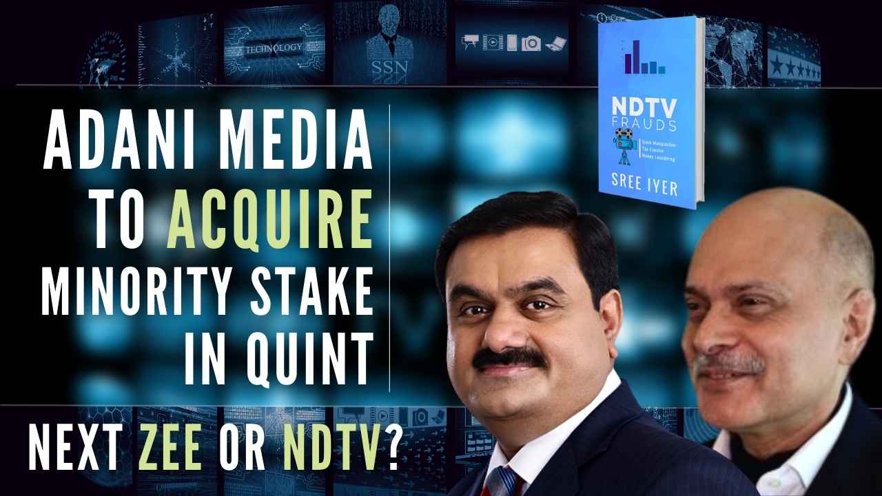 Is this a case of Bahl-bahl-bach-gaye for Raghav Bahl, as Adani swoops in to take an investment?