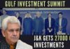 Jammu and Kashmir government is hosting a Gulf Investment Summit in Srinagar to strengthen ties and boost investment opportunities in the region