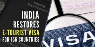 India is open fully again, following the restoration of all visas: GOI