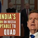 Australia seems to have taken an understanding view of India's "balanced" position which apparently allows it to reach out to both sides to foster dialogue and diplomacy