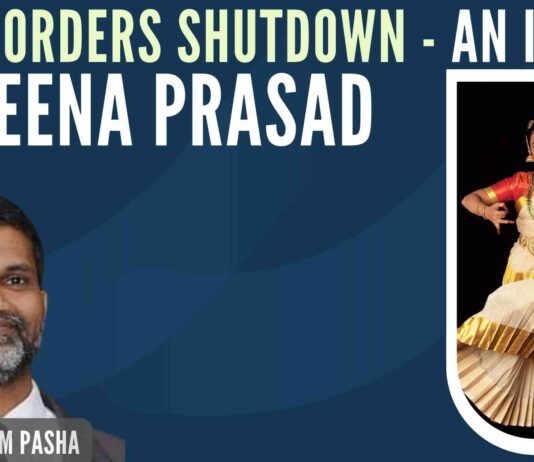Under what law/rule did District Judge Kalam Pasha order that a Mohiniyattam dance of Neena Prasad is terminated halfway? When the Bar Association protests, Judge, tries to sidestep it. What has Kerala come to? Shame on the Pinarayi Vijayan government. A must-watch!