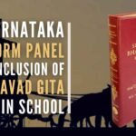 The Gujrat government has already introduced the Bhagavad Gita in schools as per the National Education Policy