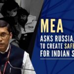 The Indian students have been advised by the MEA to take safety precautions, stay inside shelters and avoid unnecessary risks