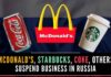 Pressure had been mounting on companies that remained in the country. Hashtags to boycott companies like McDonald's, Coca-Cola and PepsiCo quickly emerged on social media