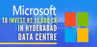 The software giant already has its India development centre in Hyderabad, which is its largest in the world outside its headquarters in the US