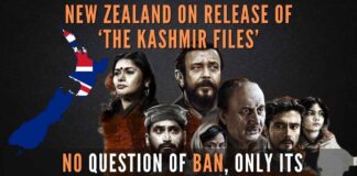 As ‘The Kashmir Files’ was under review, its release in New Zealand has been postponed
