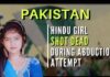 Pakistan media reports claimed that the girl was shot dead in the Rohi area of Sukkur town during a failed abduction attempt
