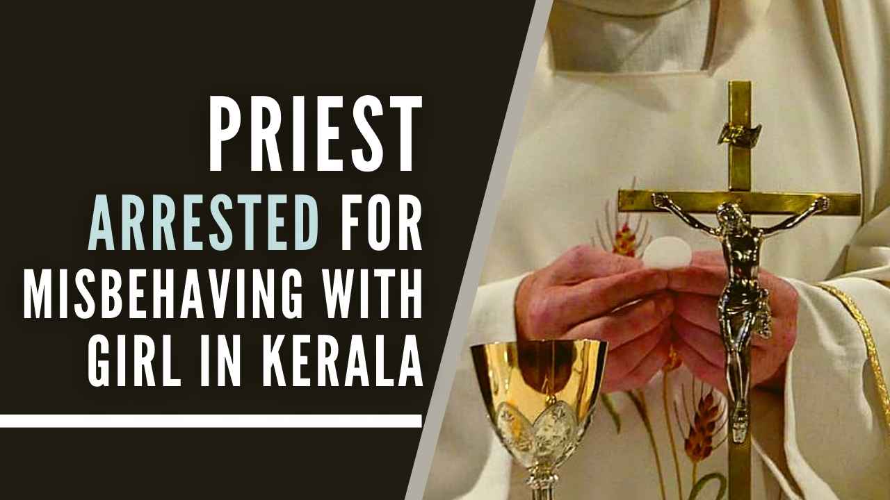 The priest will be produced before a local court later in the day, said the police