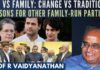 Will the Congress break free from the crisis it finds itself in? G23 says change is needed but Trads do not think so. Will the Family give up control? If so, how about the party treasure? Lots of un-answered questions: Prof R Vaidyanathan (RV)