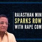 Rajasthan Minister Shanti Dhariwal sparks row with rape comment