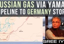 Natural gas flows from Yamal to Germany stopped before resuming later in the day. Was this a trial balloon Putin was floating to see if he could rattle Europe? With 15 percent of natural gas flowing through this pipeline from Russia to Germany, closing this would have some impact on Europe.