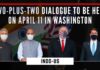 A face-to-face meeting of Rajnath Singh and Dr. Subrahmanyam Jaishankar with their respective counterparts in Washington DC on April 11