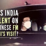 Strange is the silence maintained by the GOI on the current visit of Chinese Foreign Minister Wang Yi