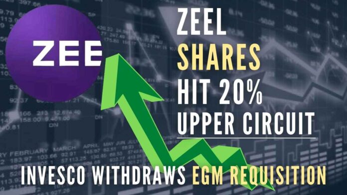 While Zee Entertainment's share price has ralied over 45 percent in the last year, the stock has plunged nearly 8 percent so far in 2022