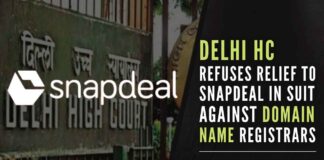 It was argued that various third parties that have no connection with Snapdeal are registering domain names with the “SNAPDEAL” word/ thread