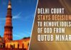 According to the Delhi Tourism website, Qutab Minar was built with materials obtained after demolishing 27 Hindu temples at the site after the defeat of Delhi's last Hindu kingdom