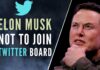 Musk, has acquired 9.2 per cent share in the micro-blogging platform for nearly $3 billion
