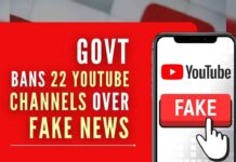 For the first time 18 Indian YouTube news channels were blocked under IT Rules, 2021
