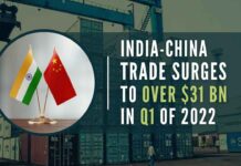 Trade continues to grow despite the two-year-long border standoff between the armies of India and China in eastern Ladakh