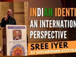 Sree Iyer's speech on Indian Identity - An International Perspective at Defining a Bhartiya: The Historical, Traditional and Contemporary Perspectives event organised by Virat Hindustan Sangam (VHS) in Wada, Palghar on 17th March 2022