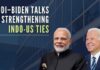 PM Modi’s talks with Prez Biden took place hours before the all-important two-plus-two dialogue between the defense and foreign ministers of the two countries commenced in Washington