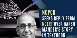 Harsh Mander is accused of money laundering and due to this, the NCPCR has raised questions against NCERT over including his story in a school textbook.