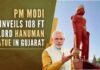 108 feet long statue has been set up in the west, at the Ashram of Param Pujya Bapu Keshvanand ji in Morbi